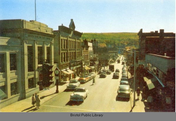 Main Street in the 1950s